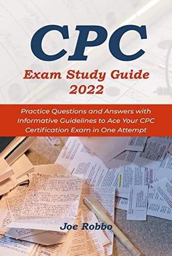 CPC Exam Study Guide 2022 Practice Questions And Answers With