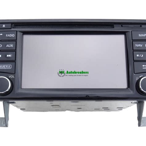 Nissan Juke Radio Stereo Sat Nav Head Unit Bv A