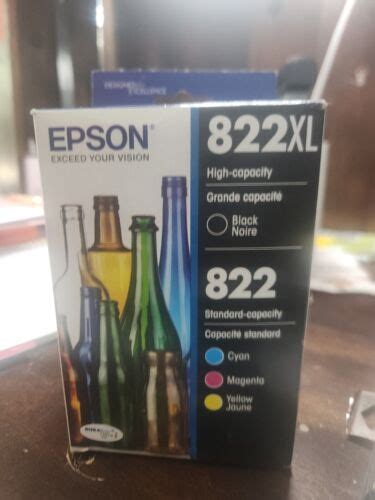 Epson T822xlt822 4 Pack High Yield Blackstandard Capacity Multi Ink 10343959071 Ebay