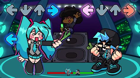 Friday Night Funkin Miku Boyfriend Vs Hatsune Miku Fnf Mod Youtube