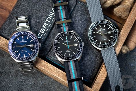 Hands On With The New Certina Ds Turning Bezel Watches Wristwatch News