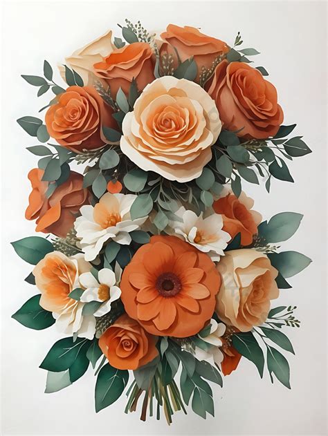 Colorful Flower Arrangement Photo | JPG Free Download - Pikbest