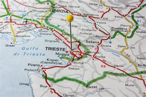 Trieste Map Stock Photos Free Royalty Free Stock Photos From Dreamstime