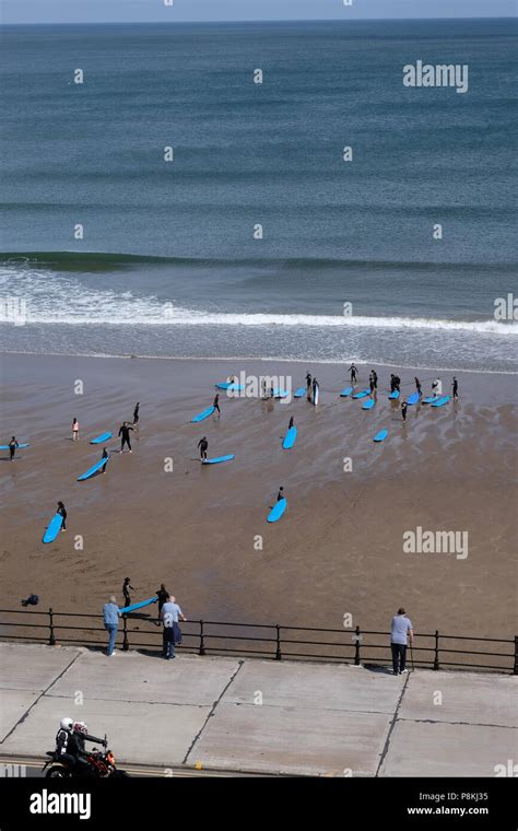 Scarborough beach clean hi-res stock photography and images - Alamy