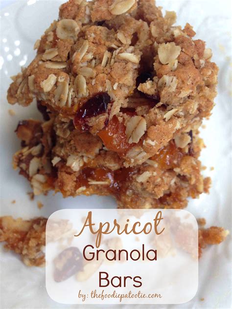 National Apricot Day | Apricot Granola Bars