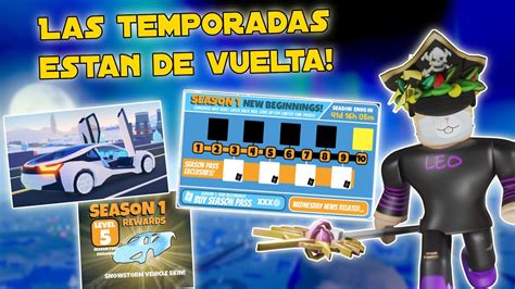 Las Temporadas Volver N A Jailbreak Mas Recompensas Por Niveles Y