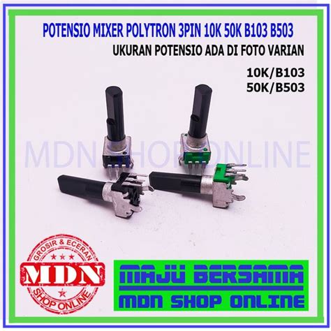 Jual Potensio Mixer Pin K K B B Mono Di Lapak Mdn Shop