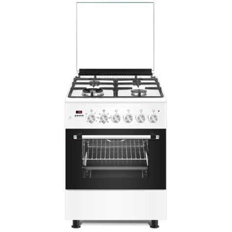 Ferre Free Standing Cooker White Gas Electric F T E Pwi