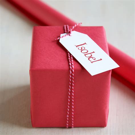 Red Wrapping Paper | Christmas Gift Wrap from Paper Tree