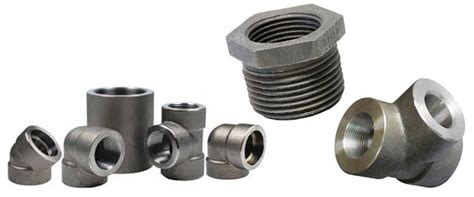 ASTM A105 Carbon Steel Forged Threaded Fittings Carbon Steel A105