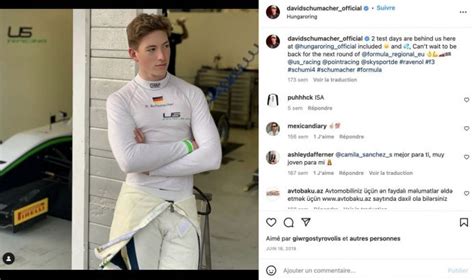 Michael Schumacher Son Neveu David Dans Un Tat Pr Occupant Apr S Un