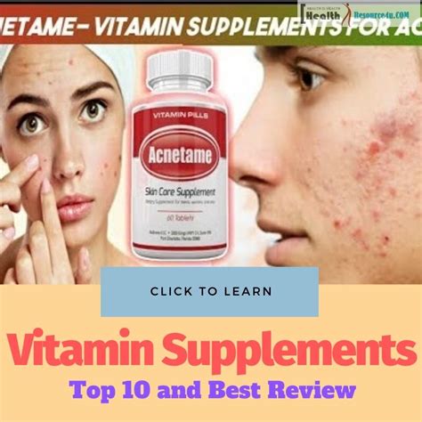 Best Vitamin Supplements For Acne Top 10 Review And Buying Guide