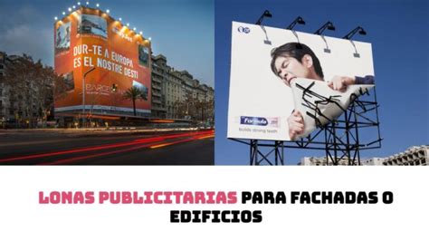 Las Lonas Publicitarias Para Fachadas O Edificios — Paneles Publicitarios