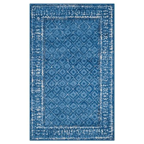 Safavieh Remi Accent Rug - Light Blue/Dark Blue (2'6x4') | Dark blue ...