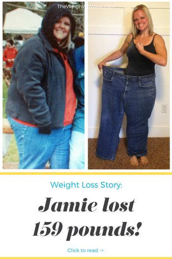 Jamie A Lost 159 Pounds V Weight Loss Transformation The Weigh We Were