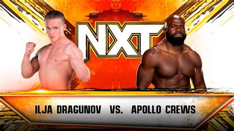 Ilja Dragunov VS Apollo Crews NXT WWE 2K23 67 YouTube