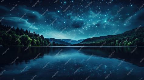 Premium Photo | A magical photograph of a starry night sky