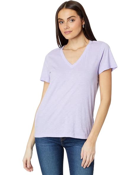 Women S Madewell Whisper Cotton V Neck Tee Zappos