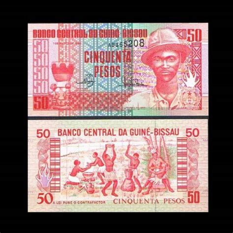 Jual Guinea Bissau Pesos Unc Original Banknote Lembar Uang