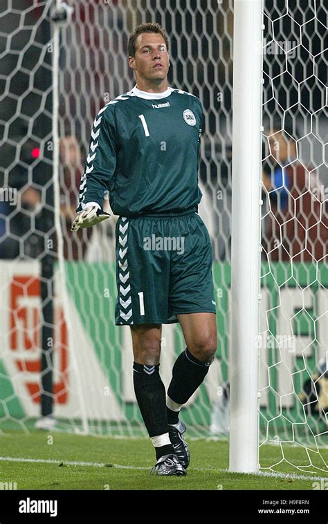 Thomas Sorensen Denmark And Sunderland Fc Niigata Stadium Big Swan