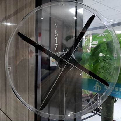 D Holographic Fan Projector LED Naked Eye Suspension Rotary Advertising Machine Y HK