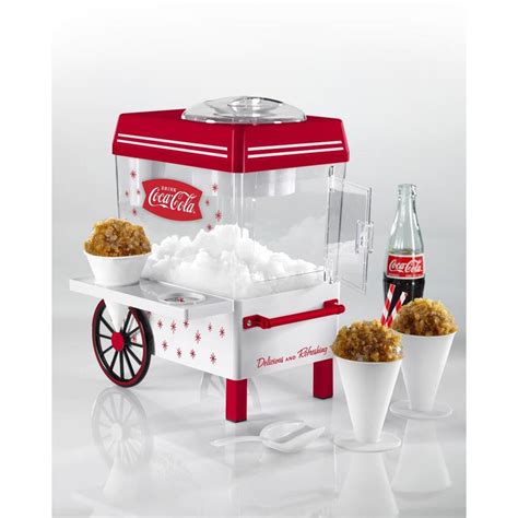 Nostalgia Coca-Cola Red Snow Cone Maker at Lowes.com