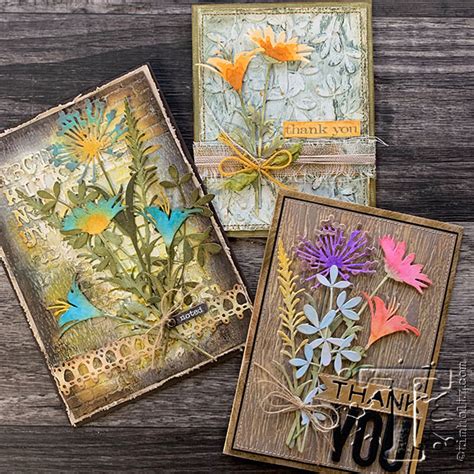 Sizzix Thinlits Die Set By Tim Holtz Wildflower Stems 2