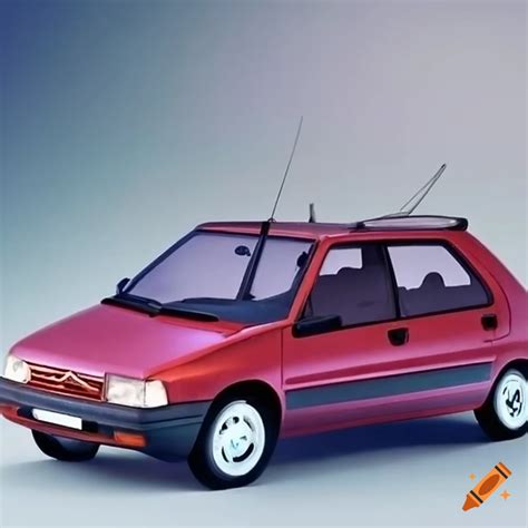Citroën ax car on Craiyon