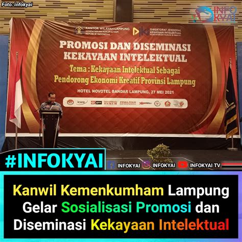 Kanwil Kemenkumham Lampung Gelar Sosialisasi Promosi Dan Diseminasi