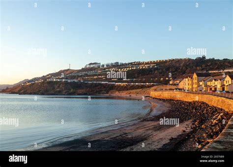 Pettycur Bay beach along the Fife Coastal Path, Fife, Scotland Stock Photo - Alamy