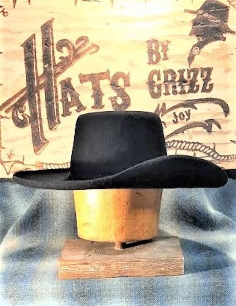 Hickory Hat Classic Western Movie Character Hat Old West Etsy Hats