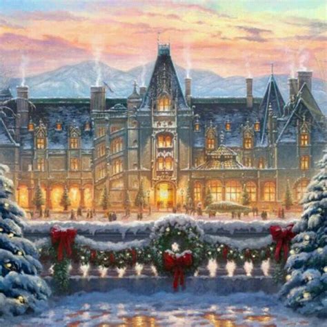 Thomas Kinkade Paintings Thomas Kinkade Art Thomas Kinkade Christmas