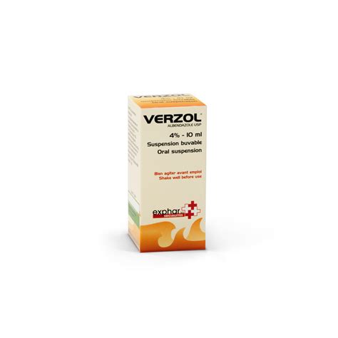Produit | VERZOL Suspension buvable | Exphar laboratoire