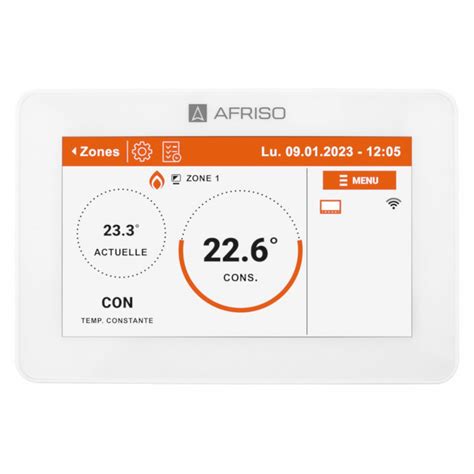 Panneau De Commande Cp Radio Floorcontrol Pour R Gulation Plancher