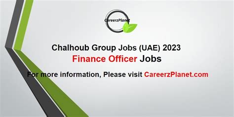 Finance Officer Jobs In Dubai 2023 At Chalhoub Group UAE