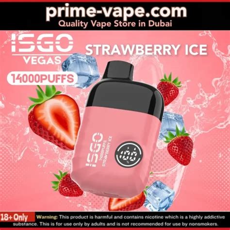 BEST ISGO VEGAS 14000 Puffs Disposable Vape In Dubai New