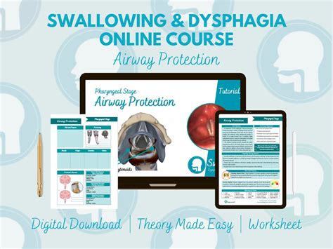 Adult Speech Therapy Dysphagia Course Airway Protection Speech