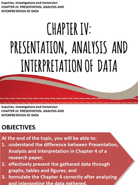 W17 PRESENTATION, ANALYSIS AND INTERPRETATION OF DATA - PRESENTATION ...