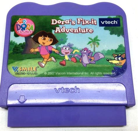 Educational Toys Toys And Hobbies Dora The Explorer Vtech Vsmile Games