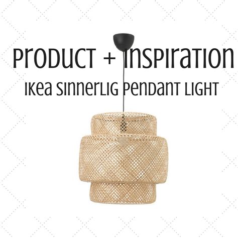 Product Inspiration Sinnerlig Pendant Light Confettistyle