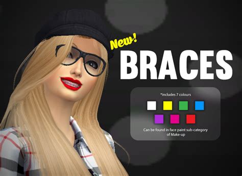 Braces A Cc That I Planned To Make A Week Ago Braces Made It Since