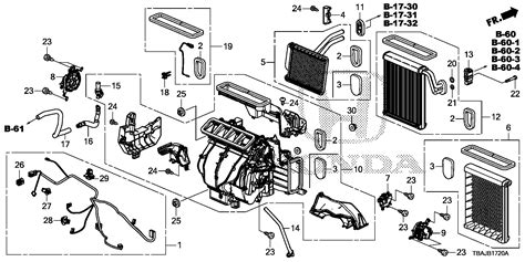 Honda Civic Valve Assy Expansion Heater Hvac Unit Tba