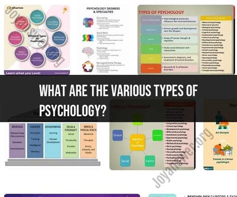 Understanding The Different Types Of Psychology