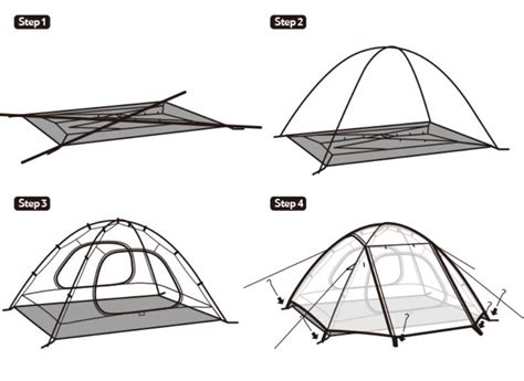 Палатка Naturehike Cloud-Creek, 2-местная, коричневая купить в Москве у ...