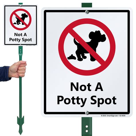 Humorous Dog Poop Signs - Funny Dog Poop Signs