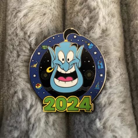 Disney Genie From Aladdin Pin Picclick Uk