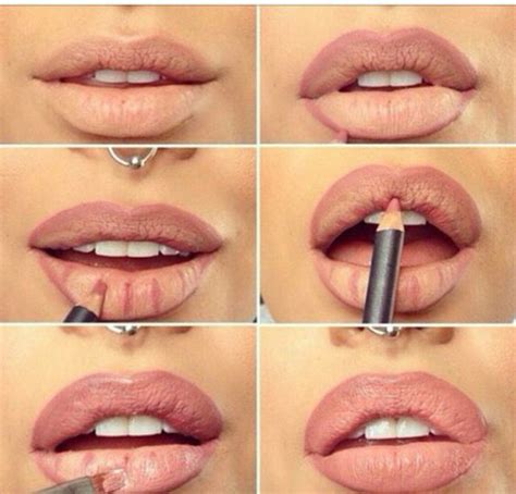 12 Tutorials to Apply Lip Liner - Pretty Designs