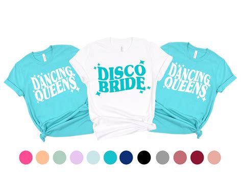 Last Disco Bachelorette Dancing Queen Bachelorette Disco Bride Shirt Disco Bachelorette Party