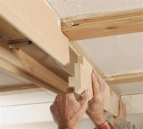 How To Install Coffered Ceilings