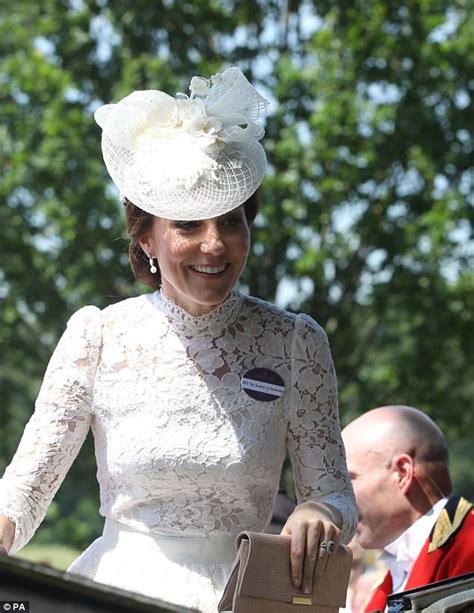 Kate Middleton Emulates Diana In Sheer White Dress Daily Mail Online